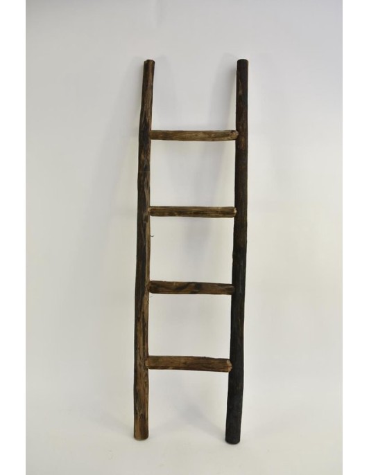 Houten Ladder - Bruin Melange - 120cm