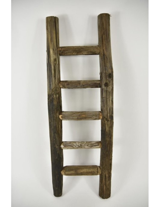 Houten Ladder - Bruin Melange - 80cm